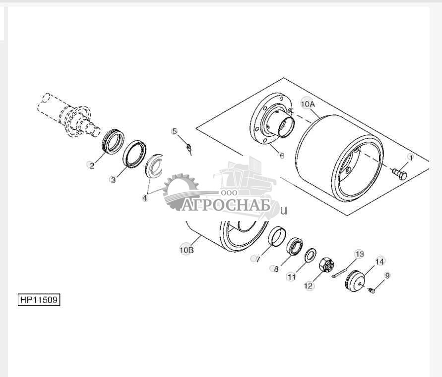 BOGEY WHEEL ASSEMBLY 